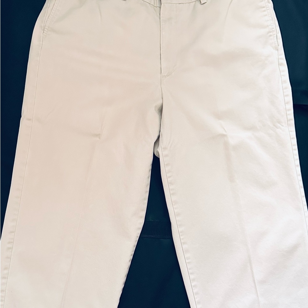 Men's Classic Cream Pants Size 38